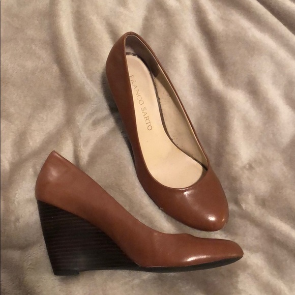 Franco Sarto Shoes - Franco Sarto brown wedges